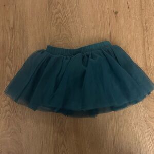 Primary Dark Green Baby/Toddler Tulle Skirt